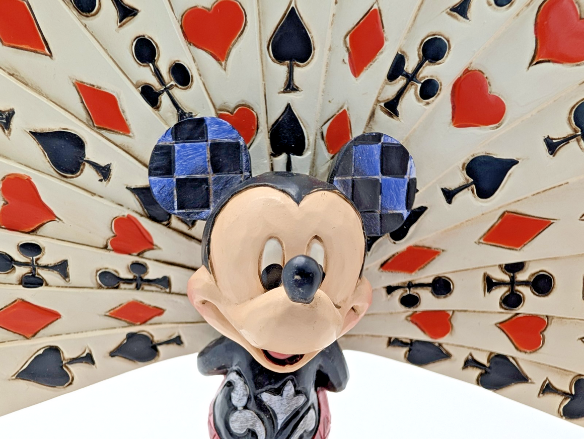 Disney Traditions Mickey Mouse All Decked Out Figurine Cards Collectable Boxed18