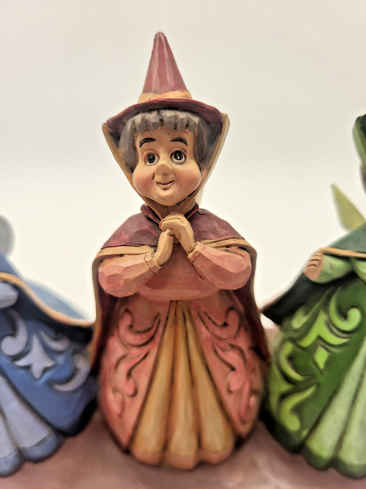 Disney Traditions Sleeping Beauty 3 Faires Figurine Flora Fauna & Merryweather13