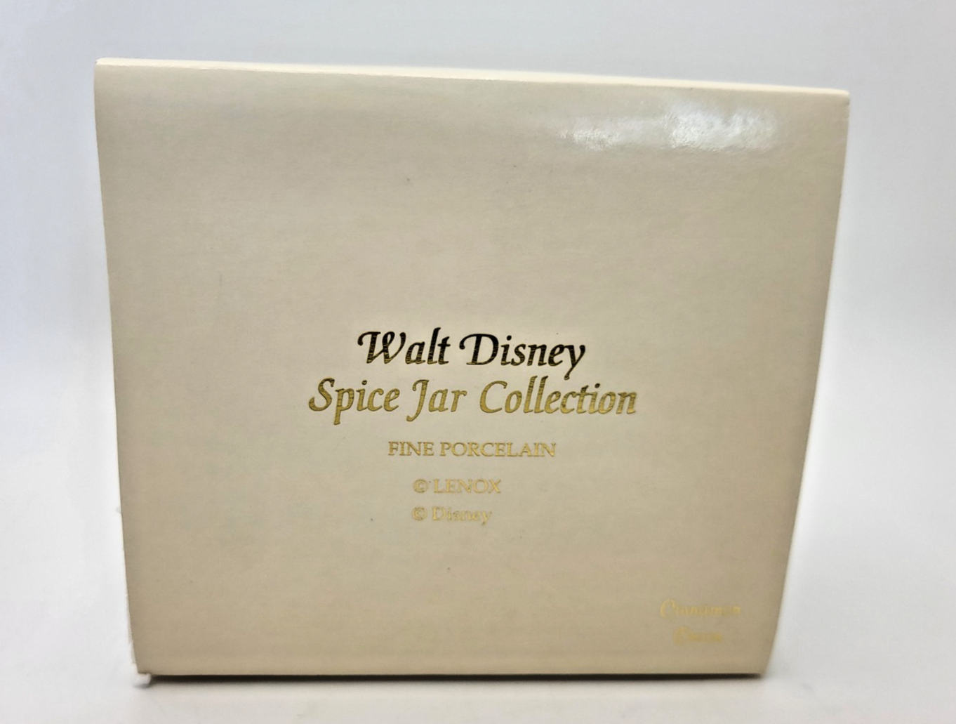 Lenox Disney Spice Jars  Cinnamon & Onion Snow White & Mickey Mouse BNIB16