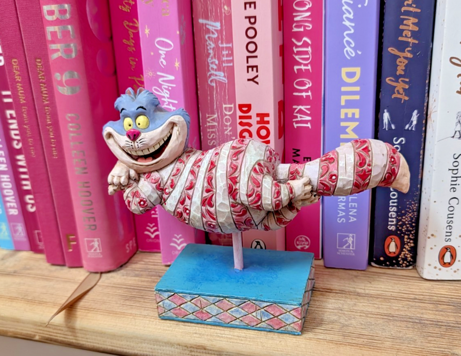 Disney Traditions Grinning Cheshire Cat Figurine 4007211 by Jim Shore – Unboxed Retired