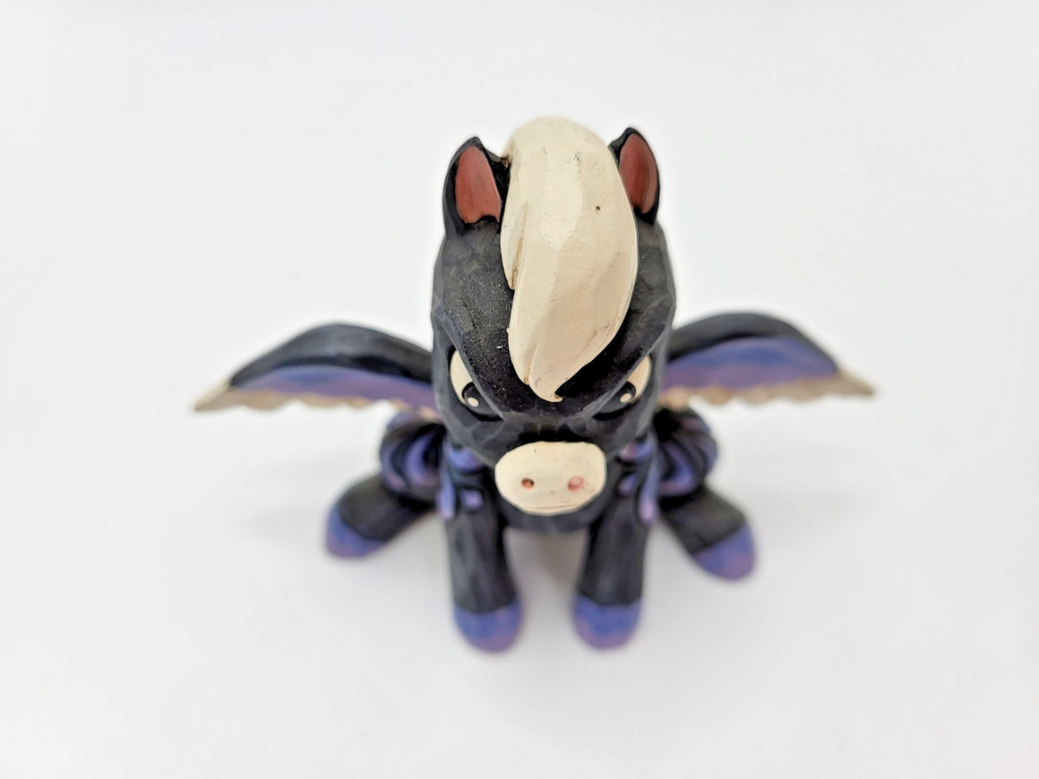Disney Traditions Mini Pegasus Jim Shore Fantasia Black Pegasus Ornament 600096013