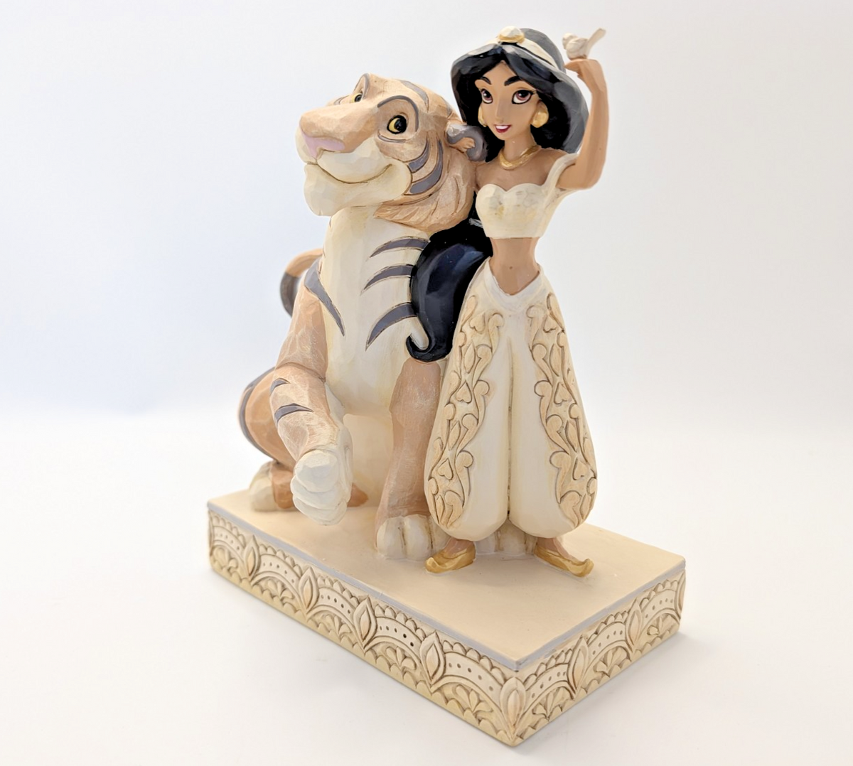 Disney Traditions Jasmine & Rajah Wondrous Wishes Aladdin Figurine Jim Shore4