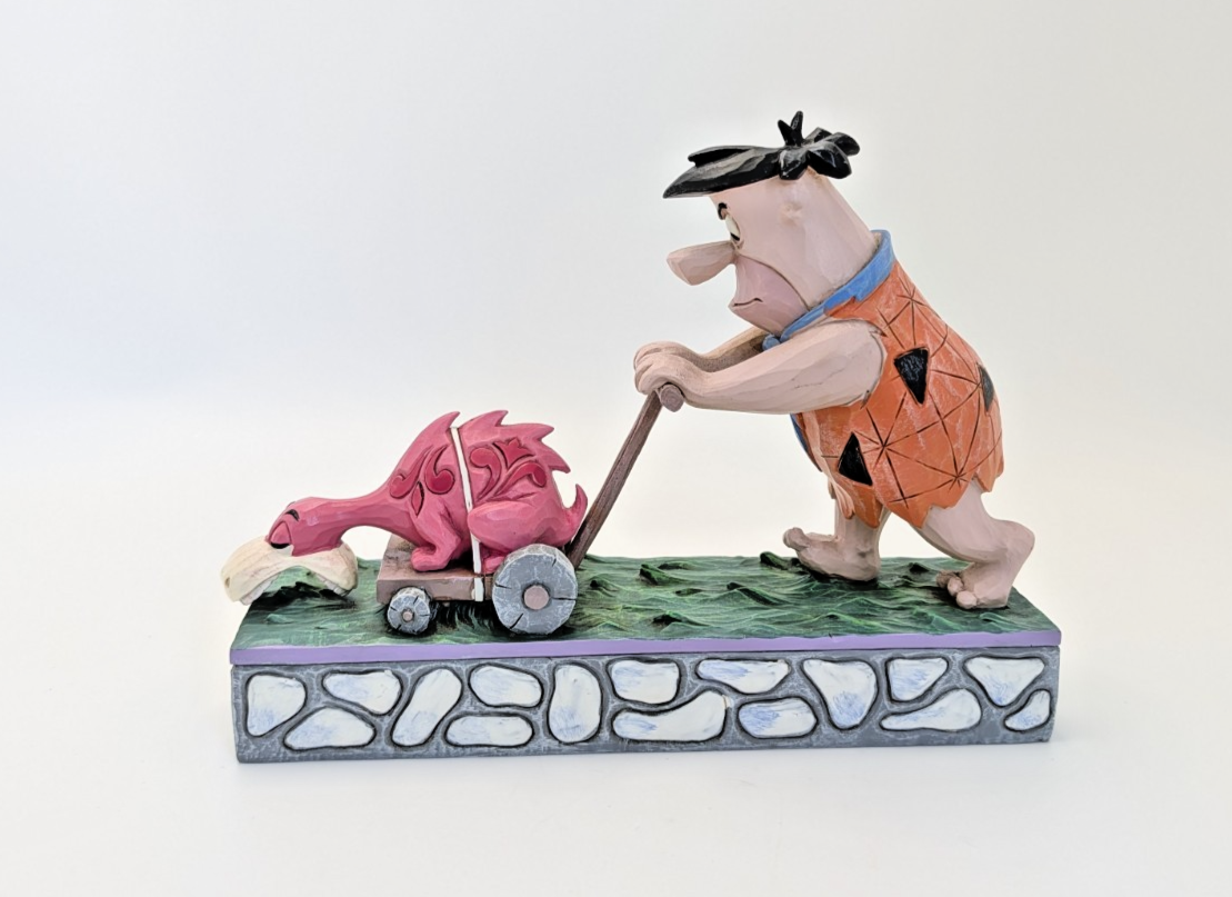 Jim Shore Flintstones Fred Flintstone Mower-a-saurus figurine 4058333 photo 10