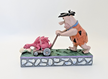 Jim Shore Flintstones Fred Flintstone Mower-a-saurus figurine 4058333 photo 10