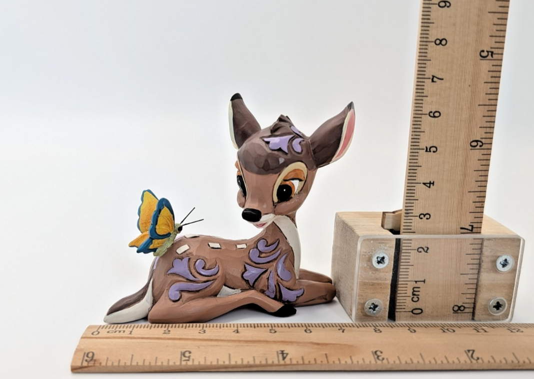 Disney Traditions Showcase Bambi With Butterfly Mini Figurine Jim Shore Boxed13