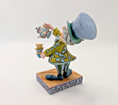 Disney Traditions Showcase Mad Hatter Figurine Spot Of Tea Alice In Wonderland10