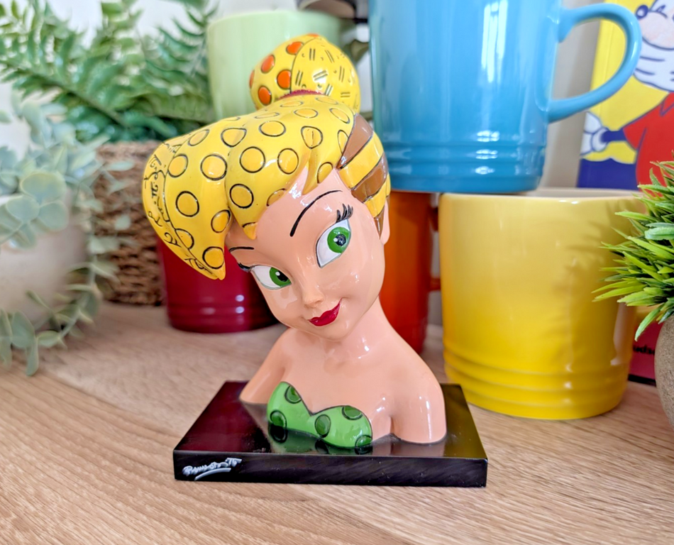 Disney Britto Tinker Bell Bust 4033891 by Romero Britto for Enesco