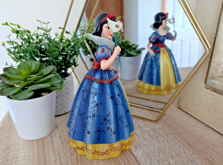 Disney Showcase Snow White Haute Couture Figurine Masquerade Boxed Mask Ball12