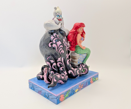 Disney Traditions Ariel and Ursula Wicked and Wishful 6010094 – condition close-up