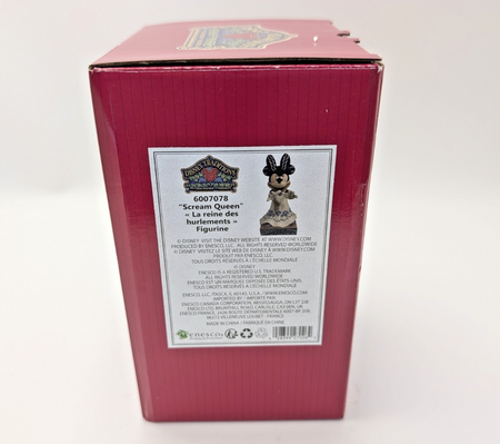 Disney Traditions Minnie Mouse Scream Queen 6007078 by Jim Shore - Boxed with Tag - product view 17