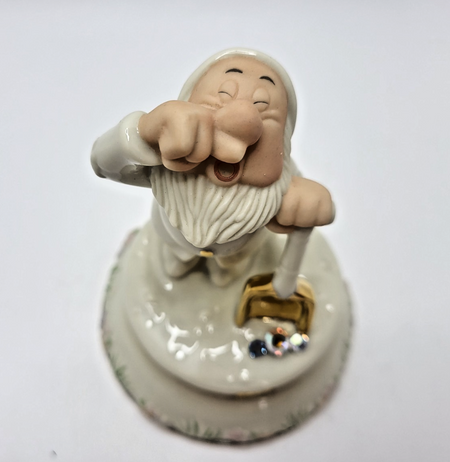 Lenox Disney Classics Sneezy Treasure Box COMPLETE Box Papers Charm Snow White3