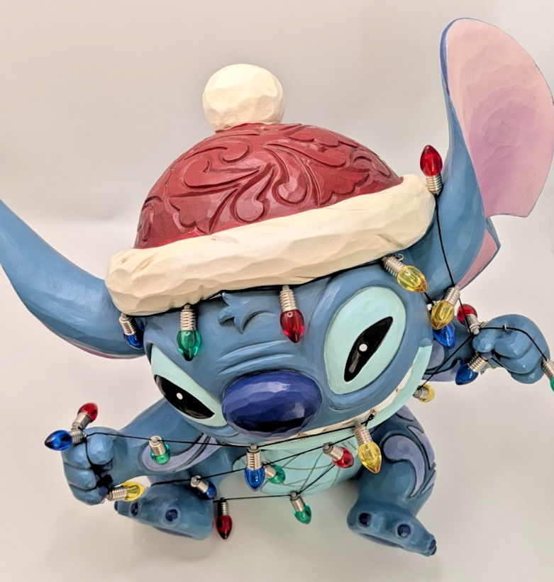 Disney Traditions Holiday Stitch 1739919 Christmas Lights – detail and condition photograph 10