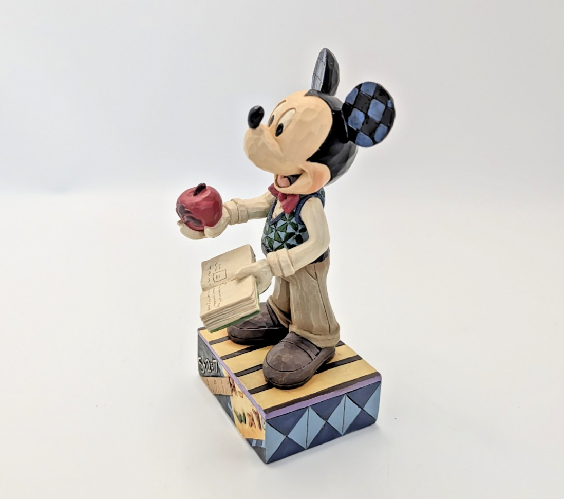 Alternate view of Disney Traditions Mickey Mouse Class Act teacher figurine 4049634