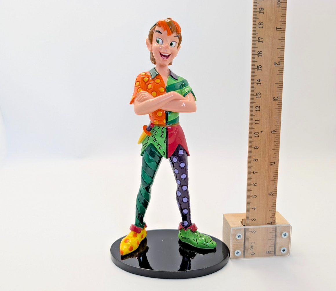Disney Britto Peter Pan 4056846 boxed figurine - full display view