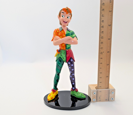 Disney Britto Peter Pan 4056846 boxed figurine - full display view
