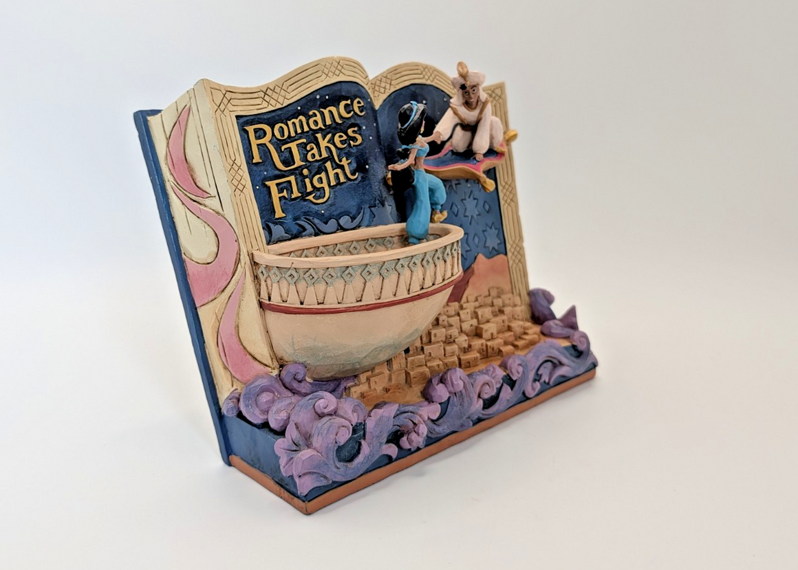 Disney Traditions Showcase Aladdin Figurine Jasmine Romance Takes Flight J Shore12