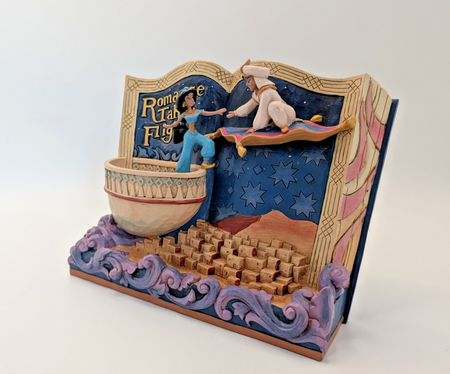 Disney Traditions Showcase Aladdin Figurine Jasmine Romance Takes Flight J Shore4