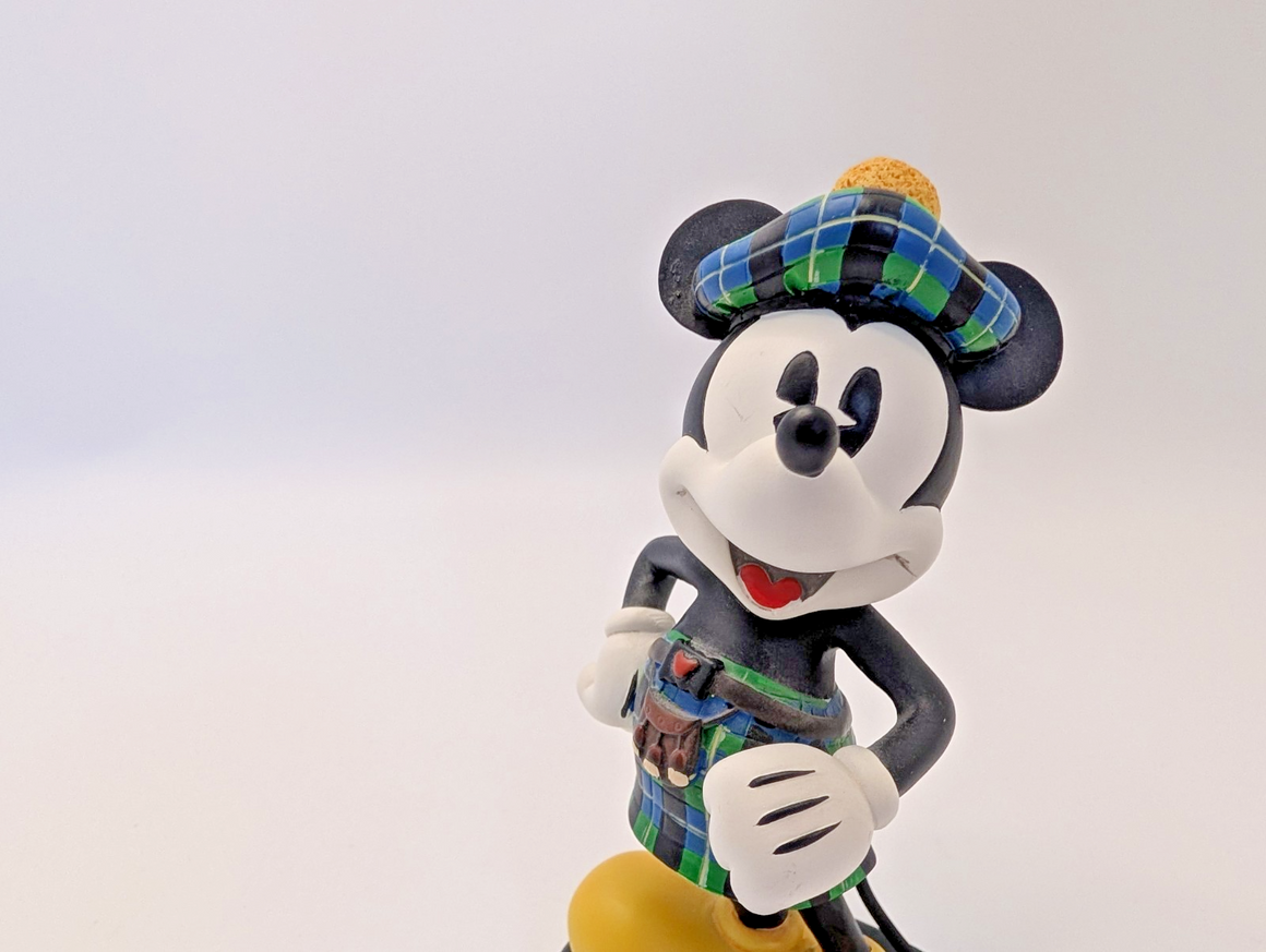 Disney Enchanting Collection Scottish Mickey Mouse figurine A27151 photo 15