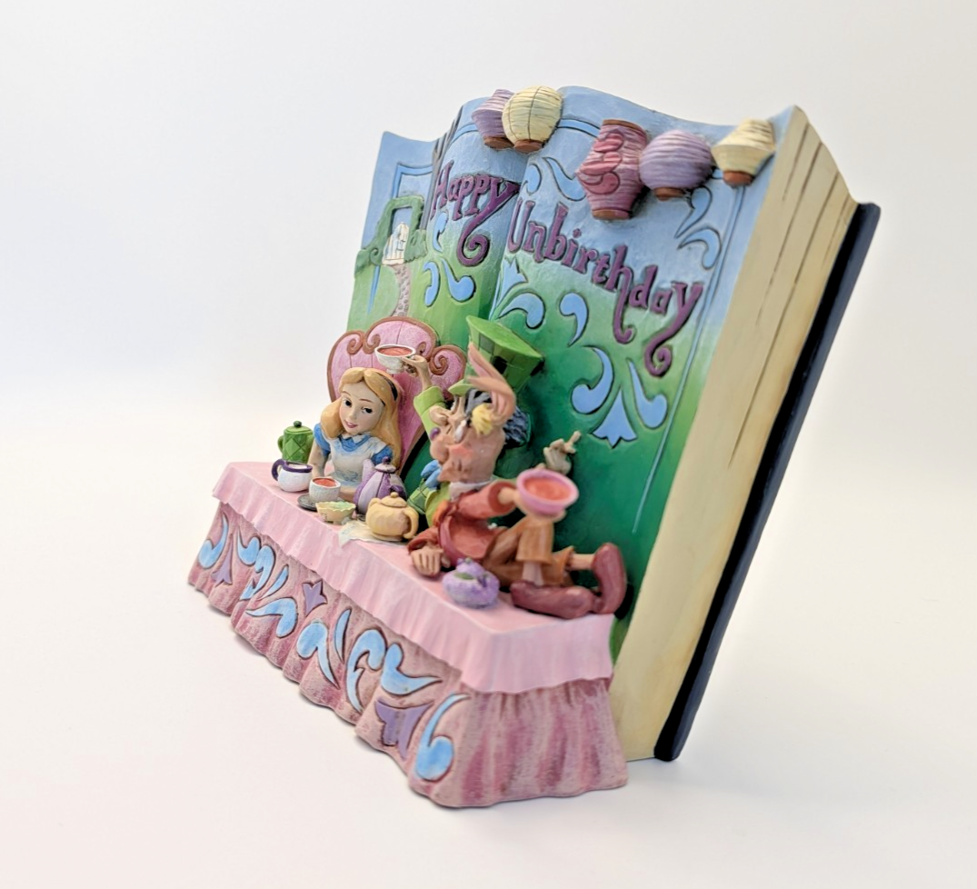 Disney Traditions Showcase Happy Unbirthday Alice In Wonderland Figurine J Shore6