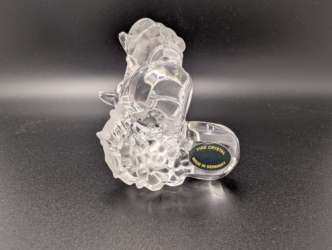 Lenox Disney Flowers from Mickey Mouse crystal figurine 409790 boxed with certificate - view 13