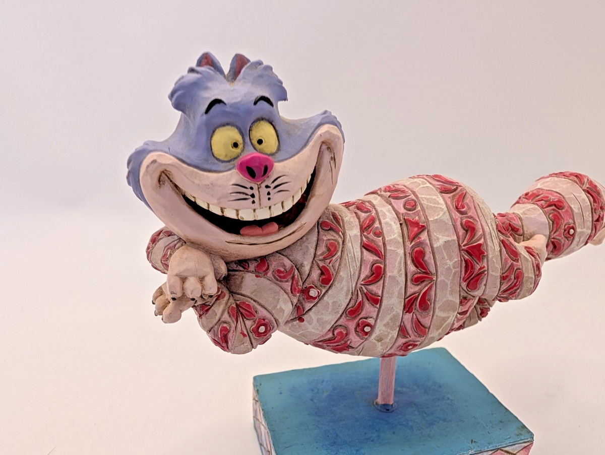 Disney Traditions Grinning Cheshire Cat figurine 4007211 – condition detail