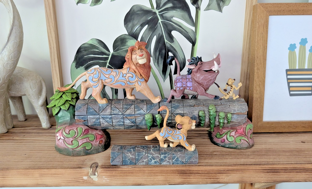 Disney Traditions Lion King Carefree Camaraderie 4057955 by Jim Shore - Boxed with Tag - product view 2
