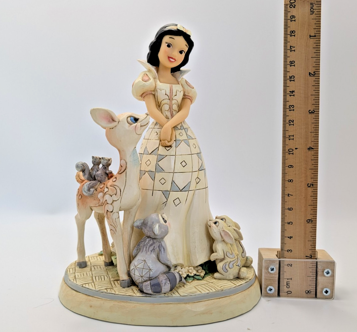 Disney Traditions Snow White Forest Friends Figurine White Woodland Jim Shore17