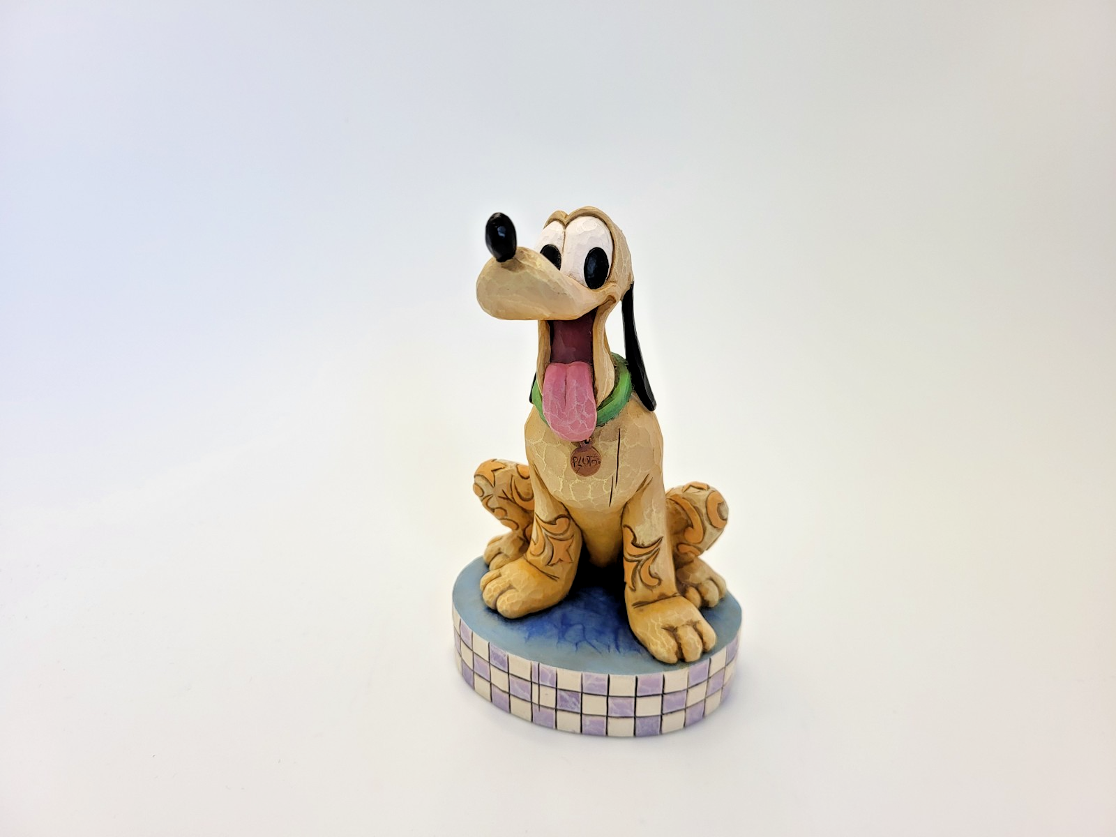 Disney Traditions Showcase Loyal Pluto Figurine Mickey Mouse Jim Shore Dog5