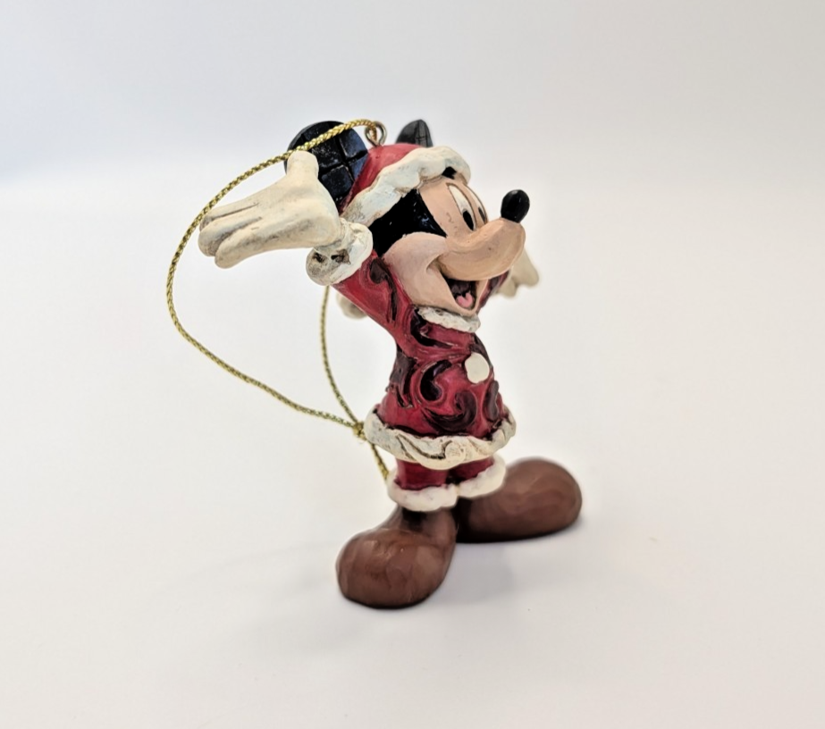 Disney Traditions Santa Mickey Mouse Hanging Ornament A27083 by Jim Shore - Boxed with Tag - product view 8