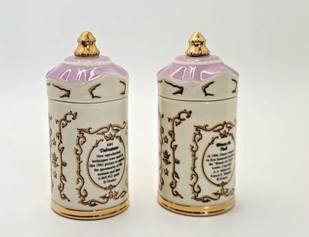 Lenox Disney Spice Jars  Pepper & Mustard  101 Dalmations & Winnie The Pooh BNIB6