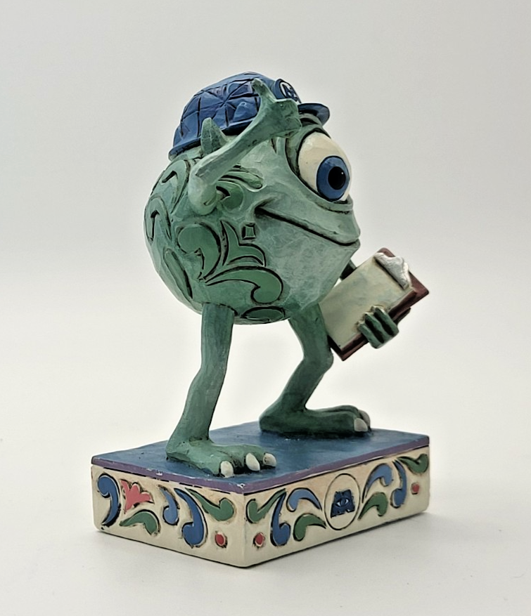 Disney Traditions Mike Figurine Monsters Inc Ornament Pixar Good Morning Boxed8