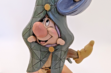 Disney Traditions Snow White and Dopey Dancing Partners boxed figurine