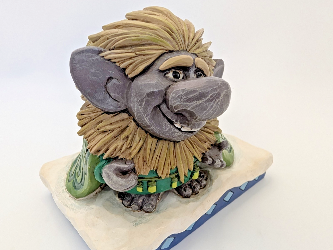 Disney Traditions Grand Pabbie Frozen figurine final display view