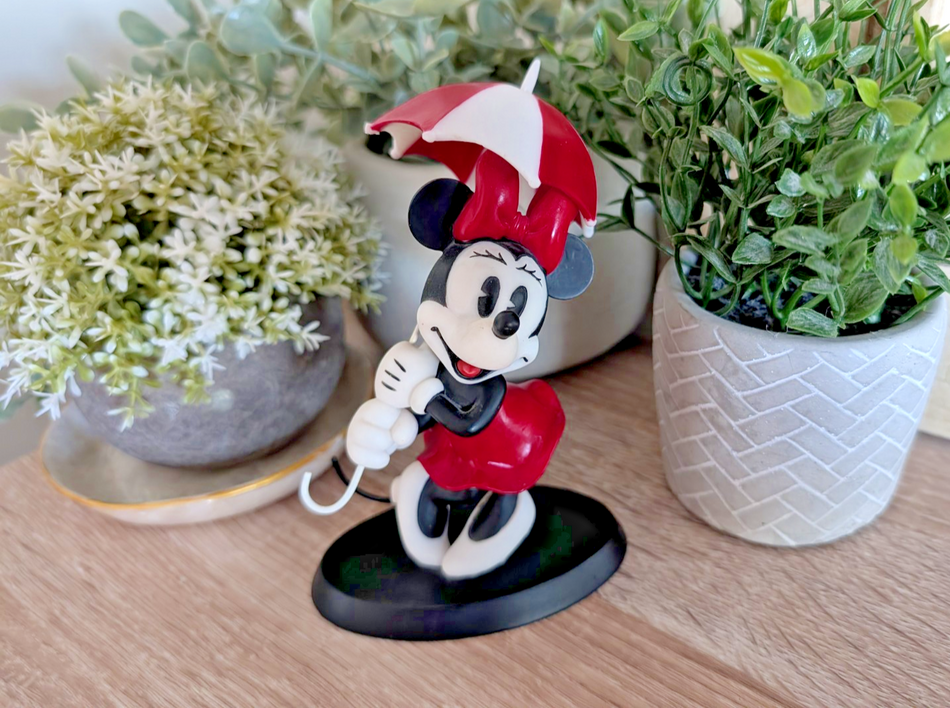 Disney Enchanting Collection Minnie Mouse Big Smile on a Rainy Day Figur A24357 – mit Box