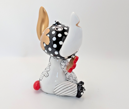 Disney Britto Midas Stitch 6010309 unboxed figurine - base detail