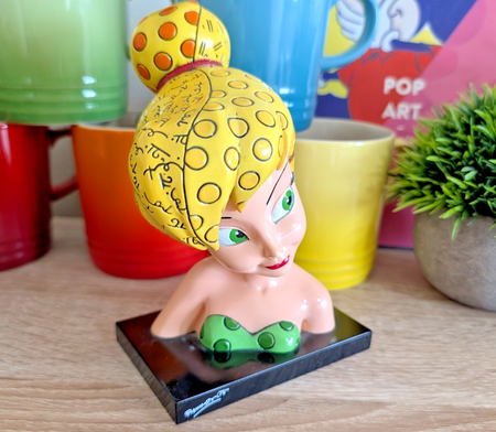 Disney Britto Tinker Bell Bust Figurine Colourful Pop Art 40338912