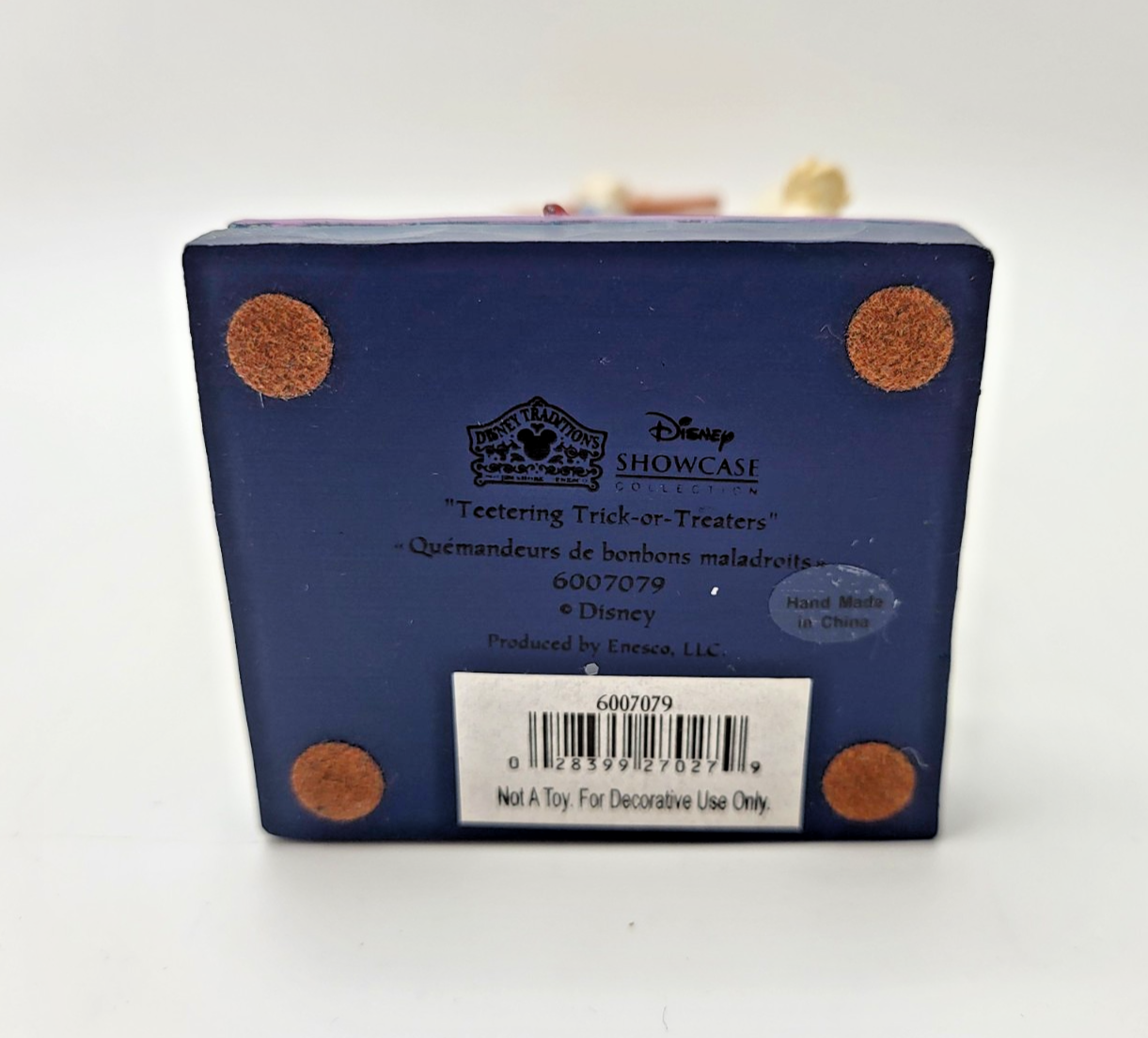 Disney Traditions Teetering Trick-or-Treaters Figurine Halloween Ornament Shore18