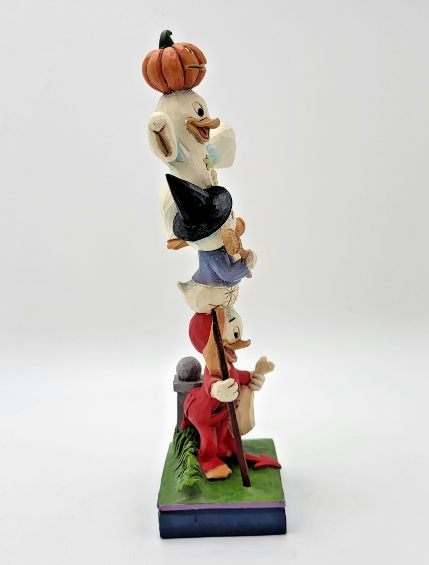 Disney Traditions Teetering Trick-or-Treaters Figurine Halloween Ornament Shore10