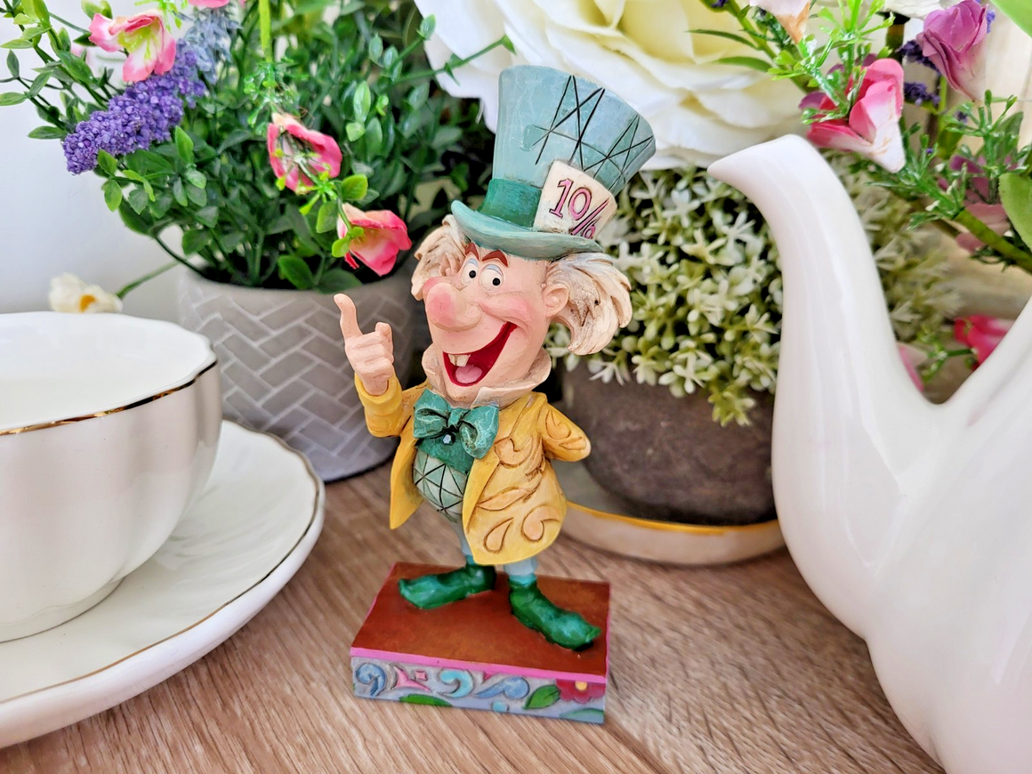 Disney Traditions Mad Hatter Figurine Mad Cap Mayhem Ornament Alice Jim Shore2