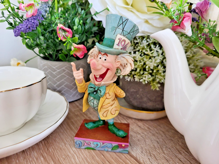 Disney Traditions Mad Hatter Figurine Mad Cap Mayhem Ornament Alice Jim Shore2