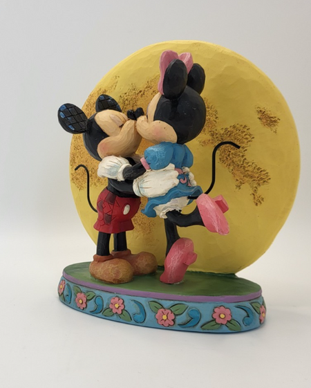 Disney Traditions Magic And Moonlight Figurine Mickey Minnie Ornament Jim Shore3
