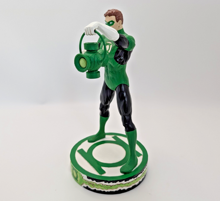 Alternate view of Jim Shore DC Comics Green Lantern Emerald Gladiator figurine 6003024