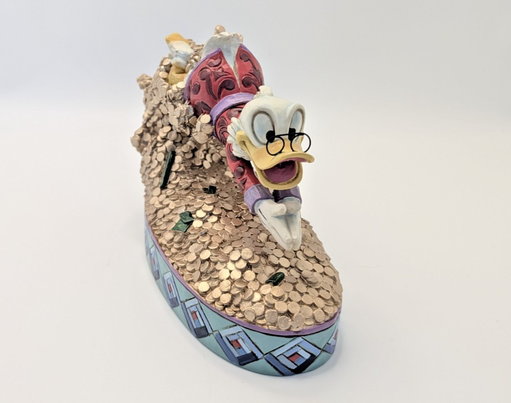 Disney Traditions Scrooge McDuck Treasure Dive figurine 4046055 photo 5