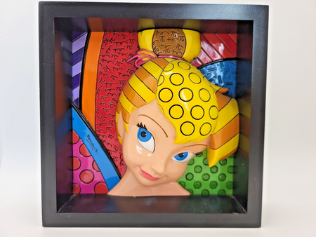 Disney Britto Tinker Bell Pop Art Block Figurine 4033868 Boxed 201214