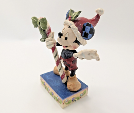 Disney Traditions Mickey Mouse Sweet Greetings Christmas Figurine Jim Shore2