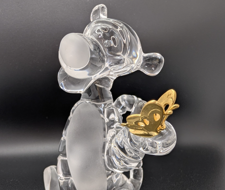 Lenox Disney Tigger crystal figurine 6114516 with gold-plated butterfly - view 12