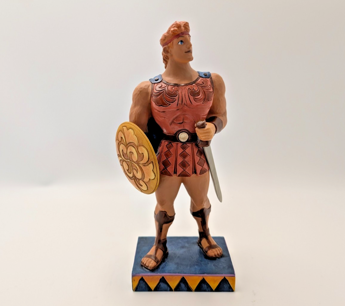 Disney Traditions Hercules Mythic Hero 4055406 unboxed figurine - rear view