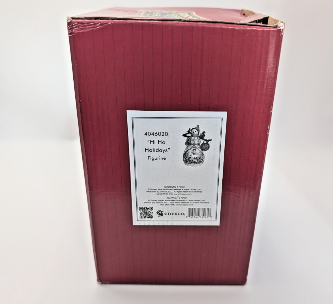 Disney Traditions Snow White Hi Ho Holidays 4046020 Christmas Figurine – detail and condition photograph 20