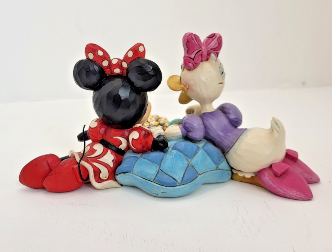 Disney Traditions Minnie Mouse & Daisy Duck Figurine Girls Night Ornament4