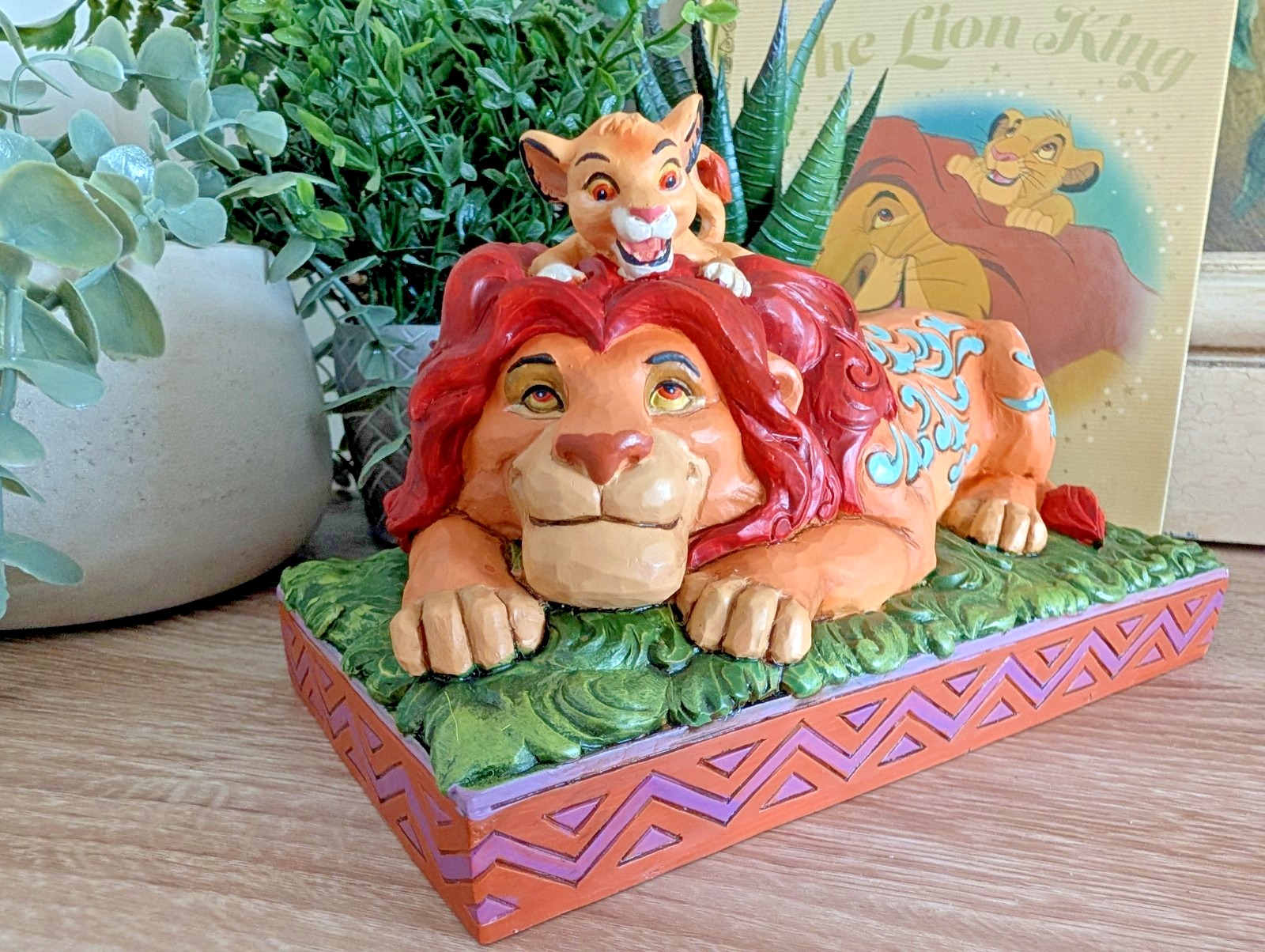 Disney Traditions Simba and Mufasa A Father's Pride figurine photo 3